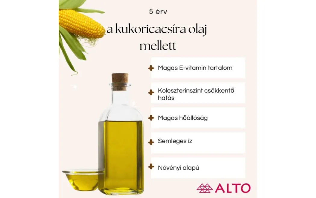 5 ok, hogy kukoricacsíra olajra válts