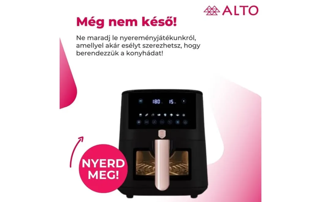 Ne maradj le a Berlinger Haus Air Fryer nyereményünkről