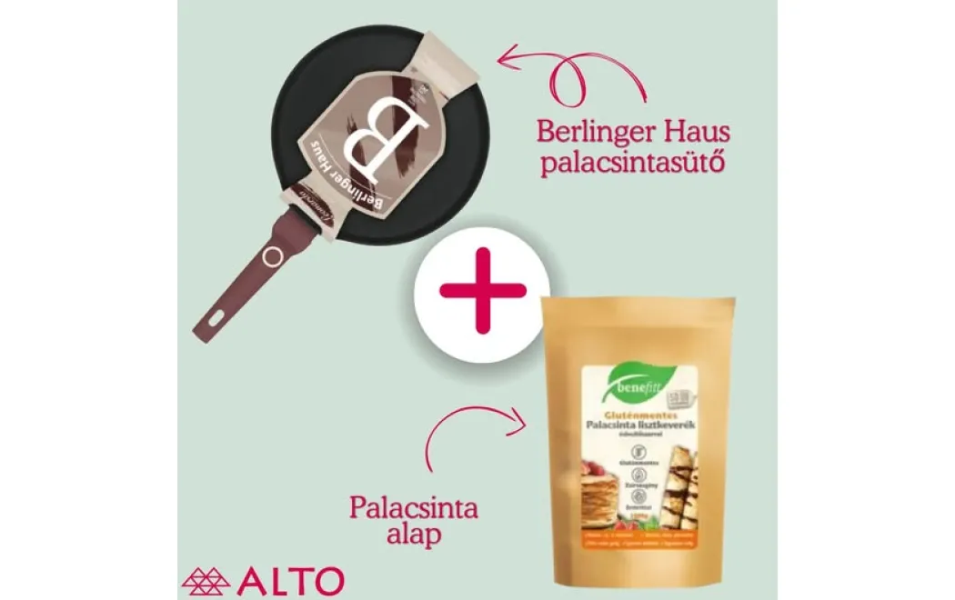 Fedezd fel a tökéletes palacsinta receptjét a Berlinger Haus palacsintasütővel