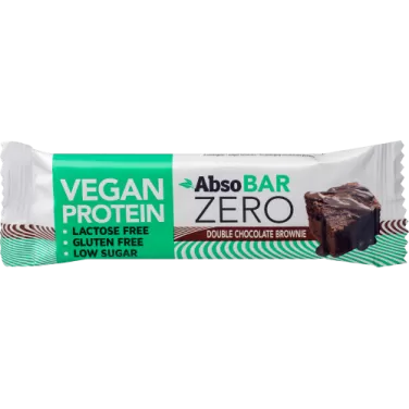 absobar zero vegan proteinszelet chocolate brownie 40 g