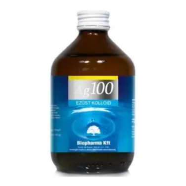 Ag 100 ezüst kolloid oldat 300 ml