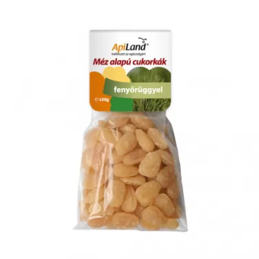 mézes és fenyőrügyes cukorkák 100 g
