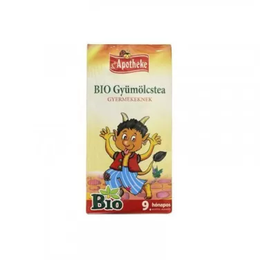 Bio gyermek gyümölcstea 20x1,5g 30 g