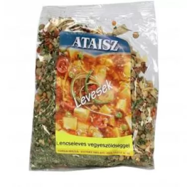 lencseleves vegyeszöldséggel 160 g