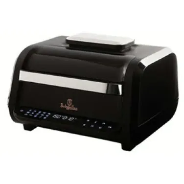 Forrólevegős grill, 16 az 1-ben, fekete- rose gold (NEW) (BH/9667)