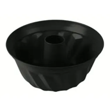 Kuglóf sütőforma, 25 cm, matt fekete (RENEW) (BH/8629)