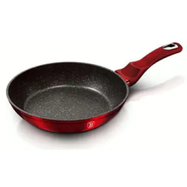 Serpenyő, 24 cm, Metallic Line Burgundy Edition (RENEW) (BH/1252NPR)