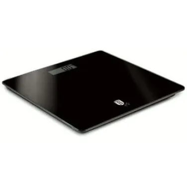Személymérleg, 150 kg kapacitású, fekete (BH/9040)