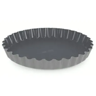 Torta/sütemény forma, 28*3,5 cm, matt világos szürke (NEW) (BH/8634)