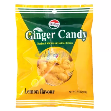 gyömbér csemege lemon 100 g
