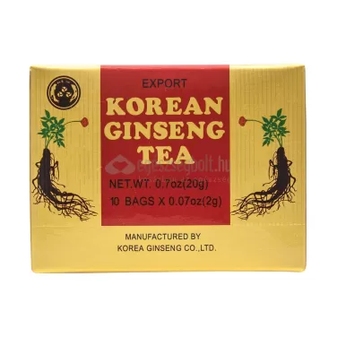 instant koreai ginzeng tea 20 g