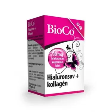 Hialuronsav+kollagén kapszula 30 db
