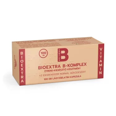Bioextra b-komplex étrend-kiegészítő lágyzselatin kapszula 100 db