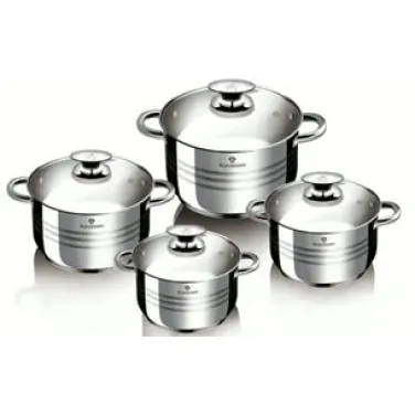 8 részes edénykészlet, Gourmet Line (NEW) (BL-3861)