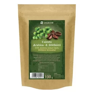instant arabica zöld kávé 100 g