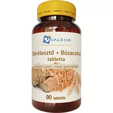 sörélesztő+búzacsíra tabletta 90 db