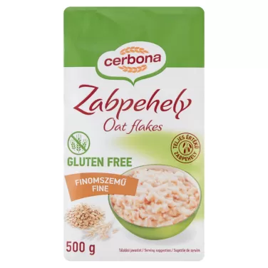 Gluténmentes zabpehely finomszemű 500 g