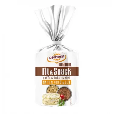 puffasztott kukoricaszelet len-napraforgó 90 g