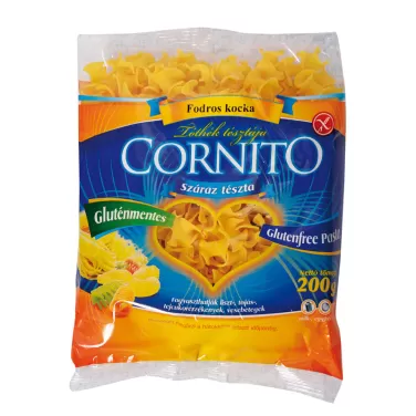 Gluténmentes tészta fodros kocka 200 g