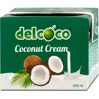 Delcoco kókuszkrém 24% 200 ml