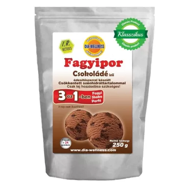 fagylaltpor csokoládé 250 g