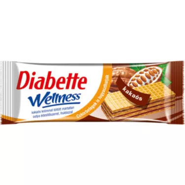 wellness kakaós ostya szelet fruktózzal 26 g