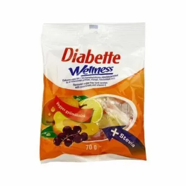 cukormentes vegyes gyümölcs ízű cukorka édesítőszerekkel 70 g