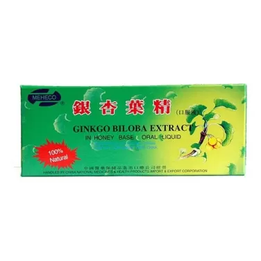 Ginkgo biloba ampulla 10x10ml 100 ml