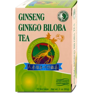 ginseng-ginkgo-zöld tea 20x3g 60 g