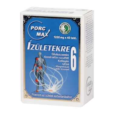 Porc max tabletta /ízületekre 6 40 db