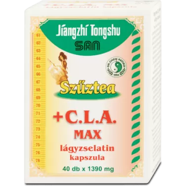Szűztea cla max lágyzselatin kapszula 40 db