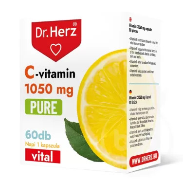 c-vitamin 1050 mg pure kapszula 60 db