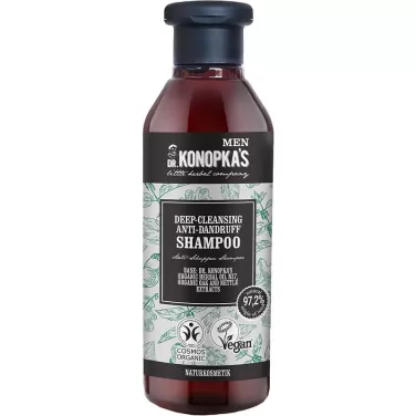 Dr.konopkas men mélytisztító korpásodás elleni sampon 280 ml