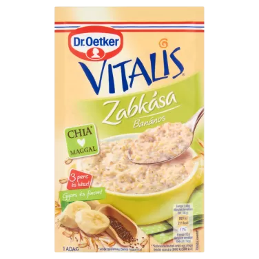 vitalis zabkása banános 55 g