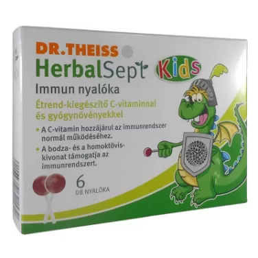 Dr.theiss herbalsept immun nyalóka 6 db