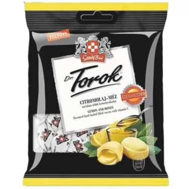 Dr.torok keménycukor töltött citromolaj-méz 75 g