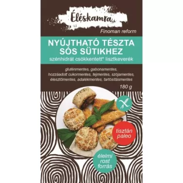 paleo enyhén sózott nyújtható tészta alapliszt 180 g