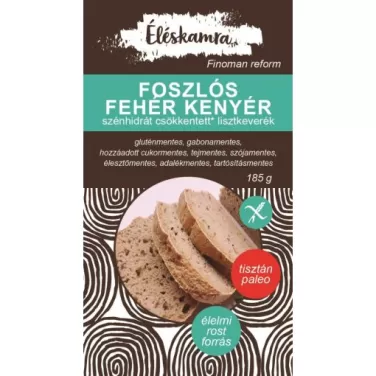paleo foszlós fehér kenyér lisztkeverék 185 g
