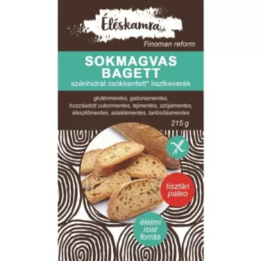 sokmagvas paleo bagett lisztkeverék 215 g
