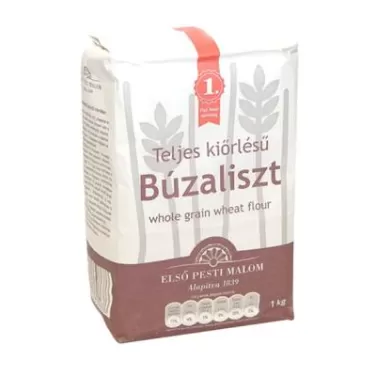 teljes kiőrlésű búzaliszt 1000g