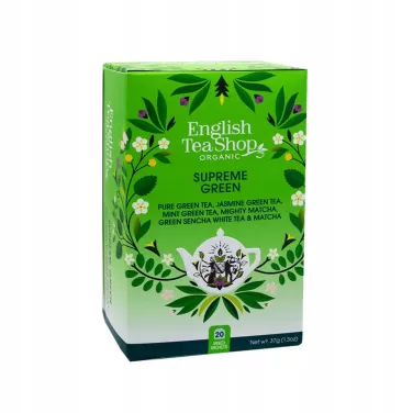 20 bio supreme zöld tea 37 g