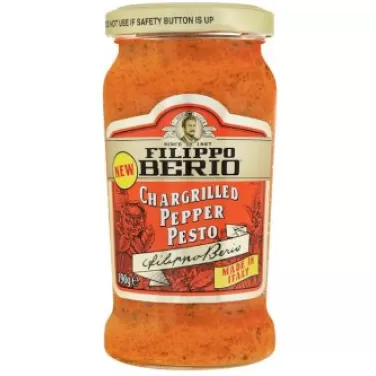 Filippo berio pesto faszénen grillezett paprikával 190 g