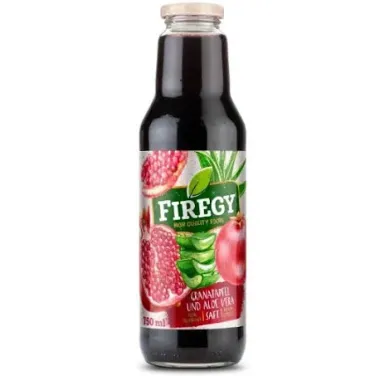 Ganat 100%-os gránátalmalé aloe vera darabokkal 750 ml