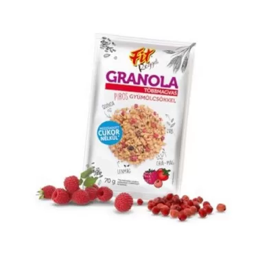 granola többmagvas pirosgyümölcsökkel 70 g