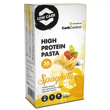 tészta spaghetti csökkentett szénhidrát, extra magas fehérje tartalommal 250 g