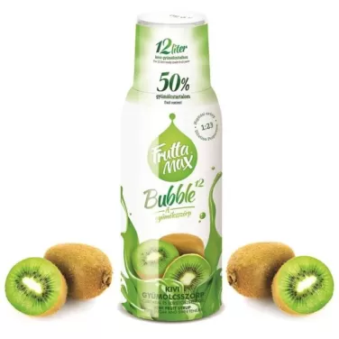 Bubble 12 kivi gyümölcsszörp 500 ml