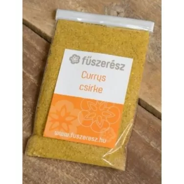 currys csirke fűszerkeverék 20g