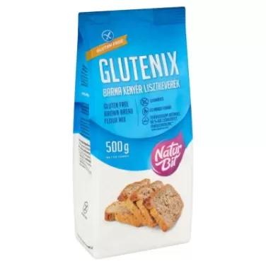 Gluténmentes barnakenyér sütőkeverék pku 500 g