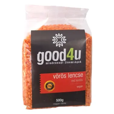 lencse vörös 500 g