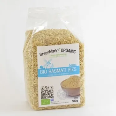bio Basmati barna rizs 500g